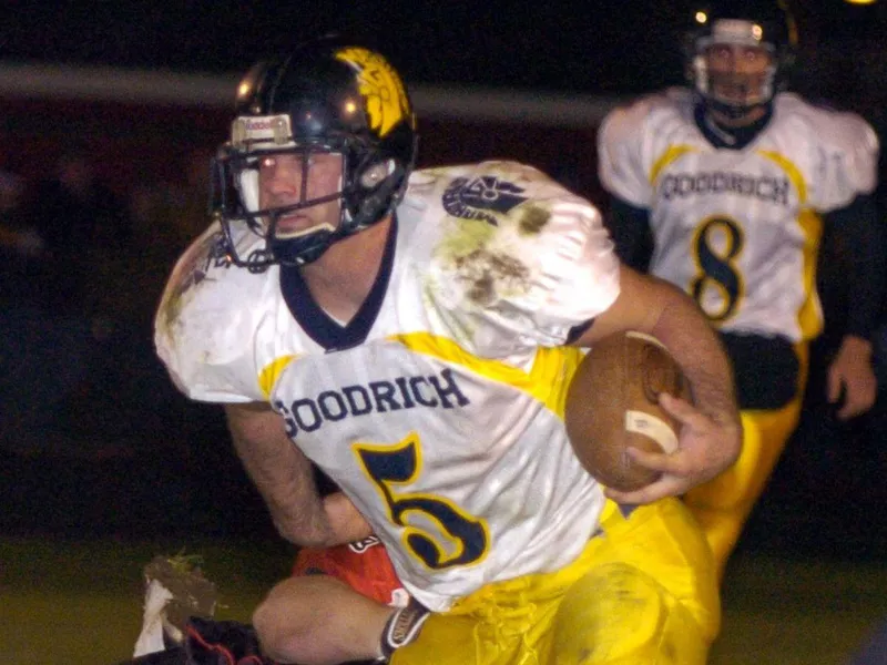 Goodrich High running back Kirk Elsworth