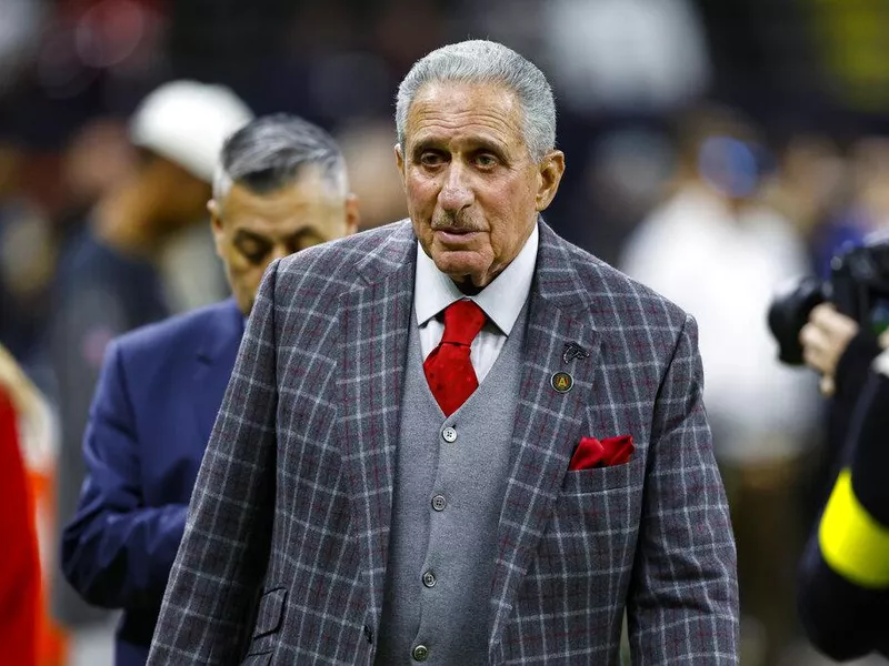 Atlanta Falcons owner Arthur Blank