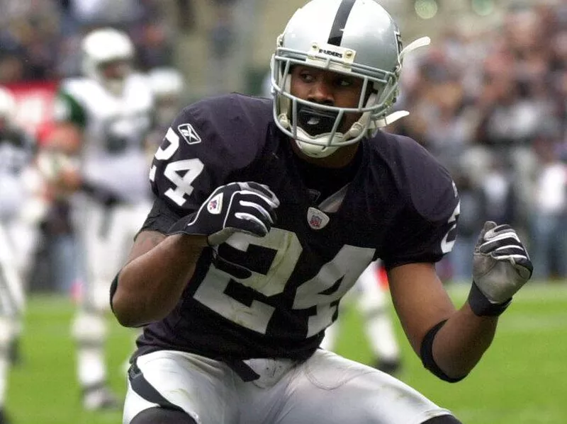 Oakland Raiders cornerback Charles Woodson