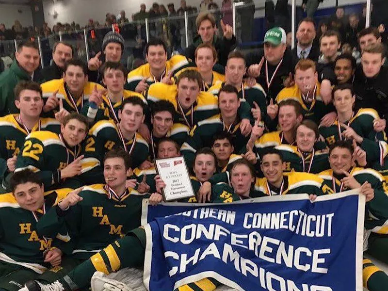 Hamden HIgh School hockey