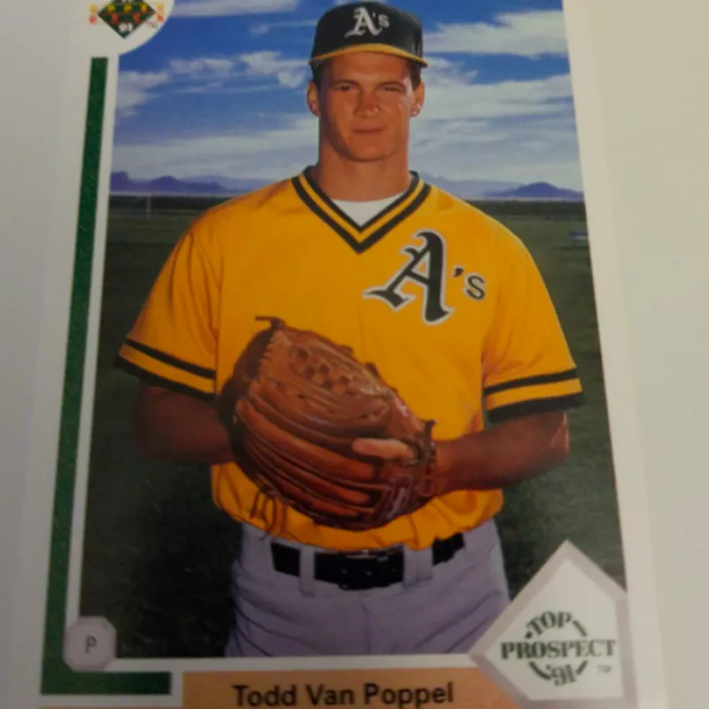 Todd Van Poppel posing