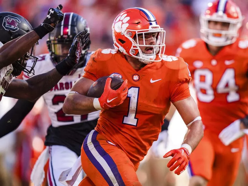 Clemson running back Will Shipley