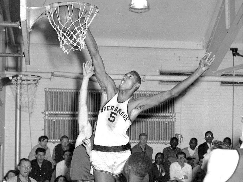 Overbrook High center Wilt Chamberlain