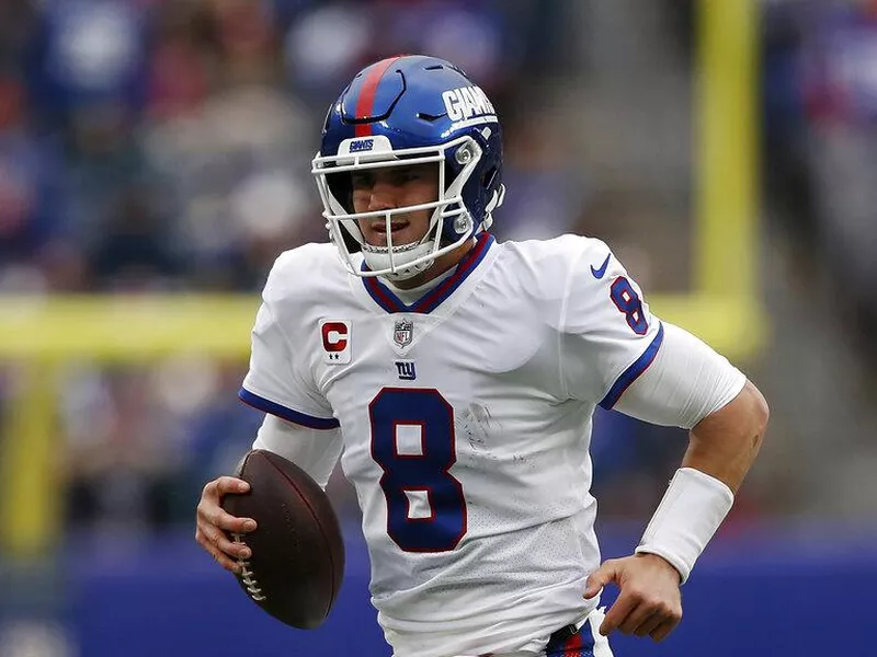 New York Giants quarterback Daniel Jones