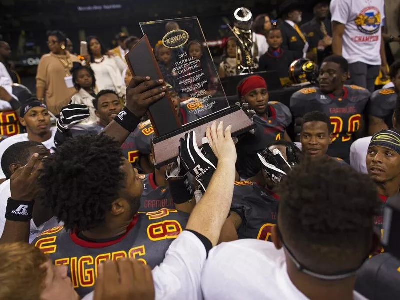 Grambling State Tigers celebrate