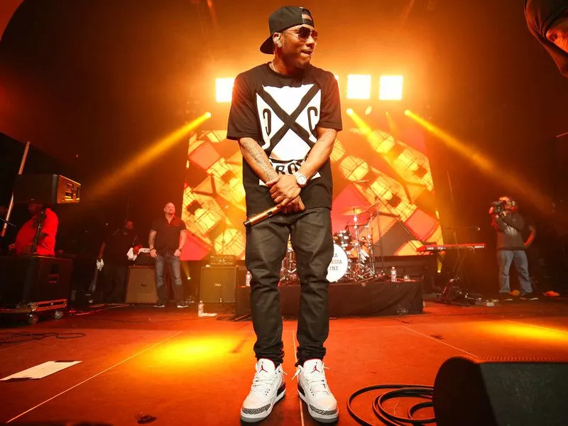 Nelly in the Air Jordan III