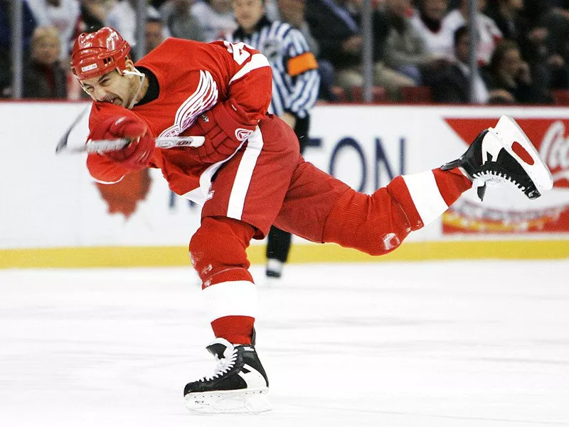 Detroit Red Wings defenseman Chris Chelios 2006