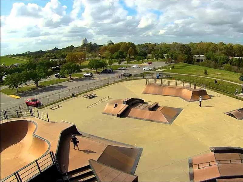 Mt. Trashmore Skate Park in Virginia Beach, Virginia