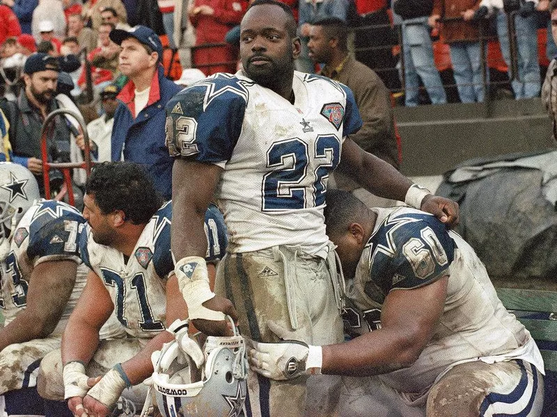 Dallas Cowboys running back Emmitt Smith