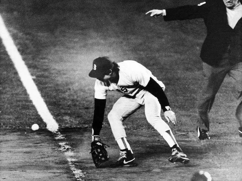 Boston Red Sox first baseman Bill Buckner