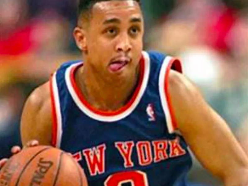 John Starks dribbling