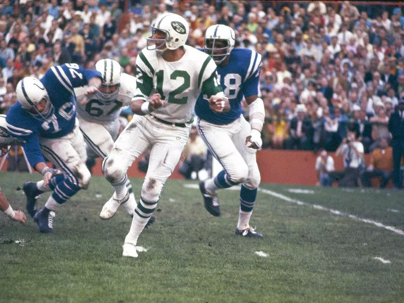 New York Jets QB Joe Namath