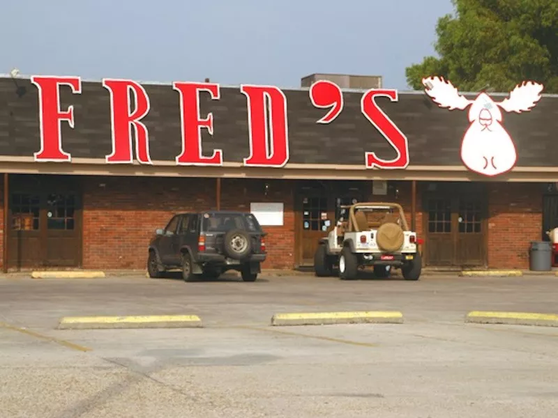 Fred's in Tigerland in Baton Rouge, Louisiana