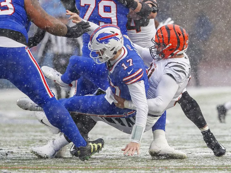 Buffalo Bills quarterback Josh Allen