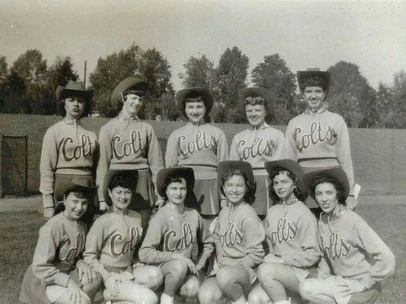 Baltimore Colts Cheerleaders 1954