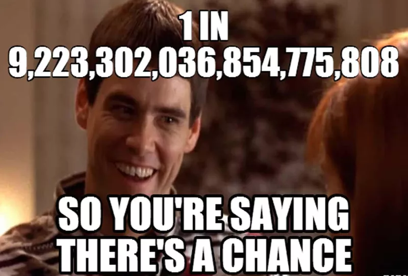 NCAA tournament bracket odds meme