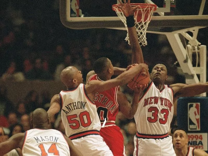 Anthony Mason, Greg Anthony, Patrick Ewing