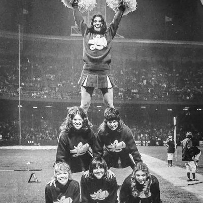 Detroit Lions Cheerleaders 1963