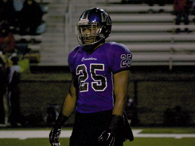 Rockford Lutheran running back James Robinson