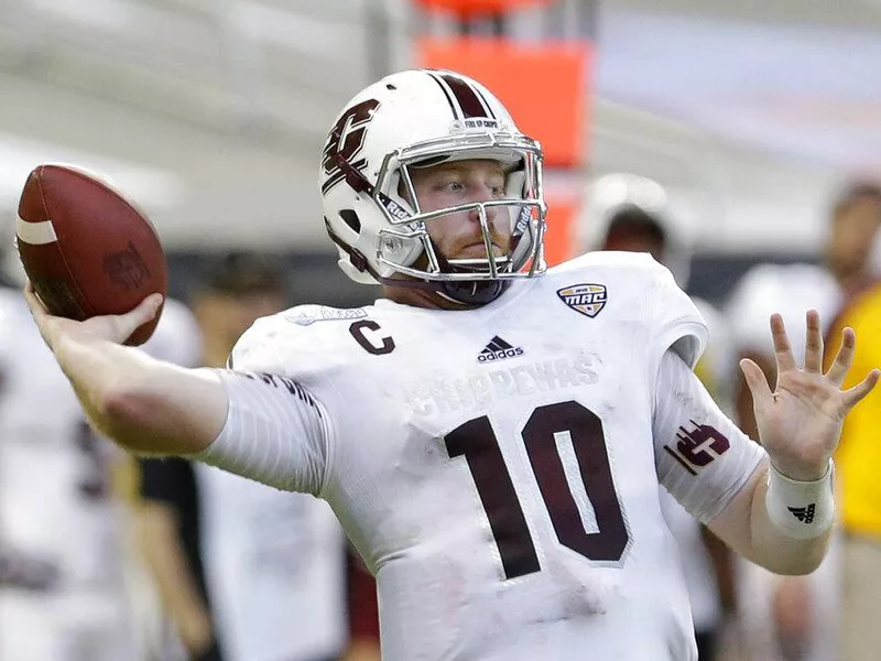 Central Michigan quarterback Cooper Rush