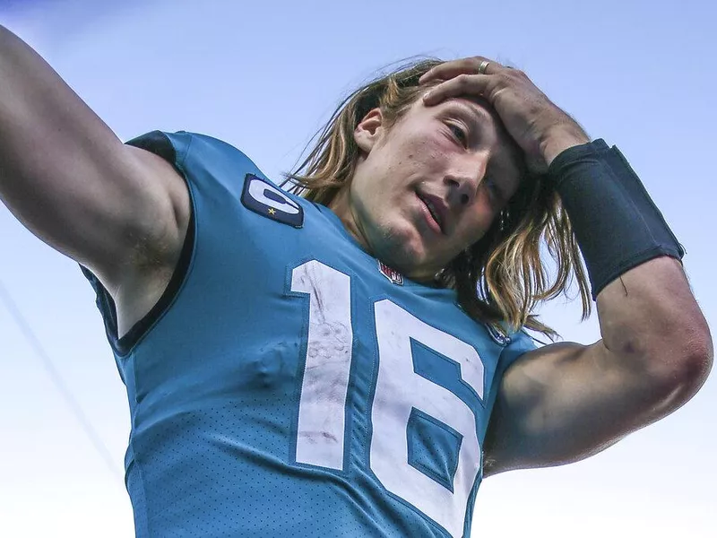 Jacksonville Jaguars quarterback Trevor Lawrence