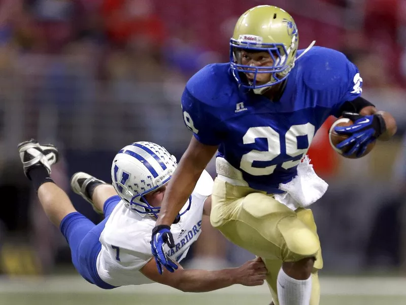 Penney High running back Kellen Overstreet