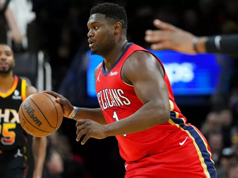 New Orleans Pelicans forward Zion Williamson