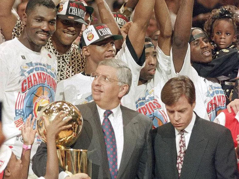 Hakeem Olajuwon, David Stern