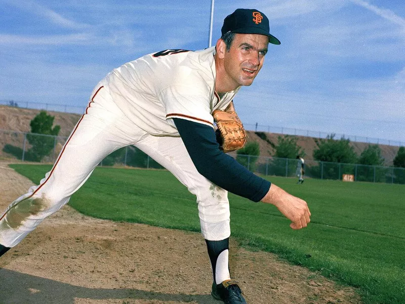 San Francisco Giants Gaylord Perry on the mound