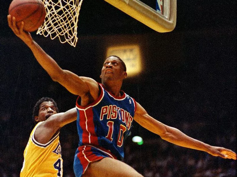 Dennis Rodman and A.C. Green