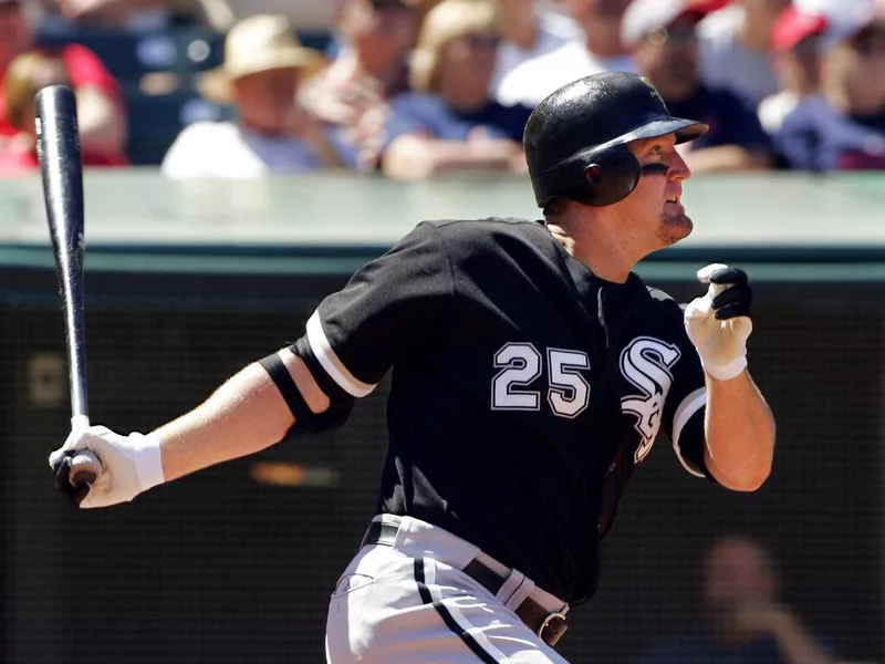 Chicago White Sox's Jim Thome