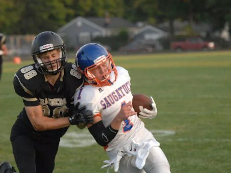 Saugatuck running back Blake Dunn