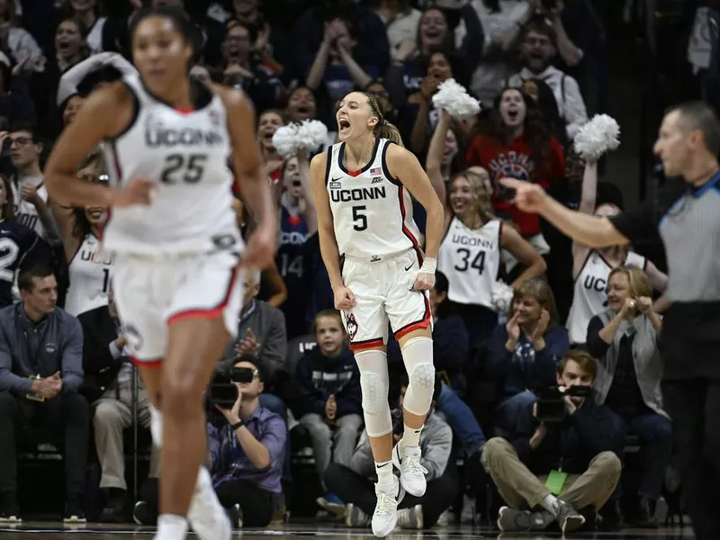 UConn guard Paige Bueckers