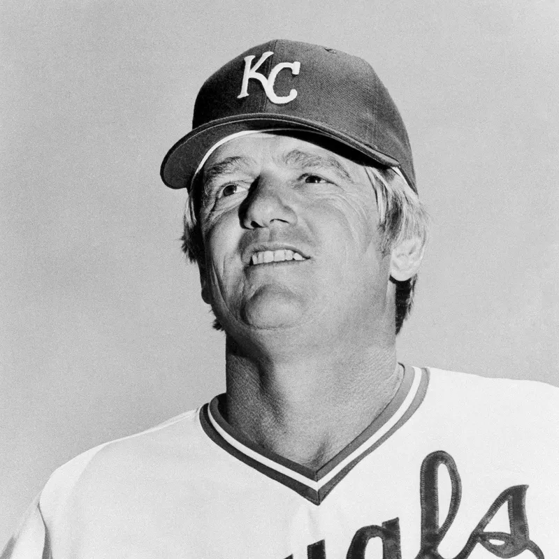 Kansas City Royals manager Whitey Herzog