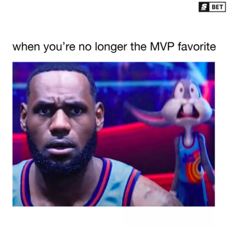 LeBron, Space Jam meme