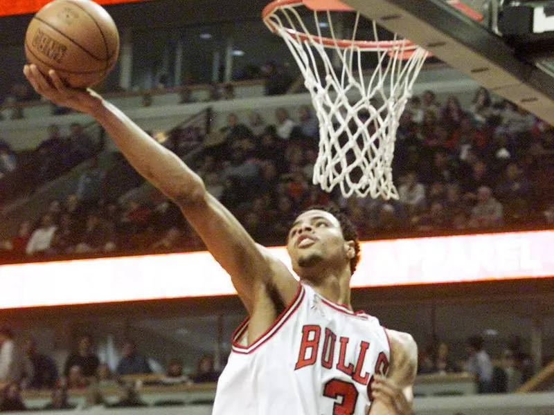 Tyson Chandler with the Chicago Bulls