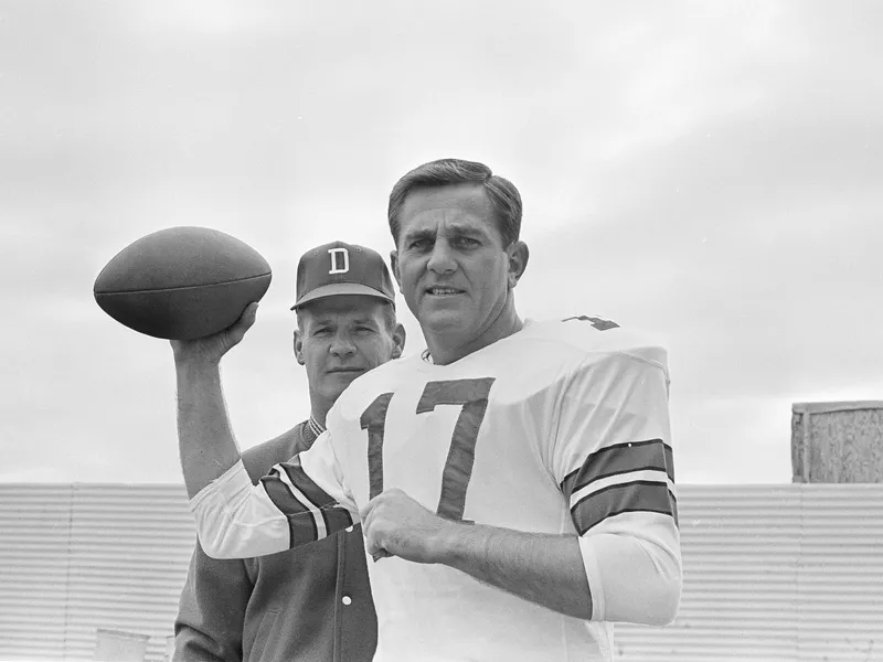 Don Meredith, Tom Landry