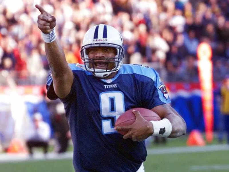 Steve McNair celebrating