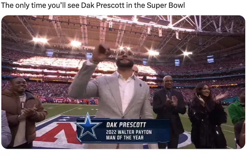 Dak Prescott meme