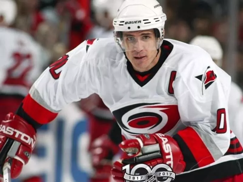 Ron Francis played six seasons for the Carolina Hurricanes