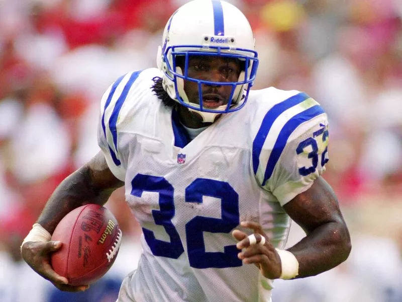 Indianapolis Colts running back Edgerrin James