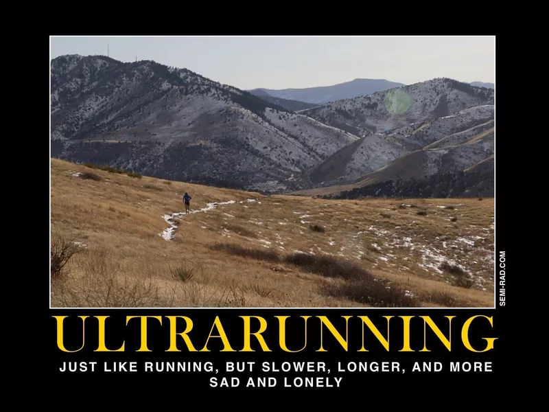 Ultrarunning meme