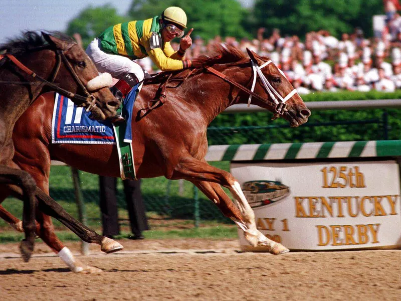 Chris Antley riding Charismatic