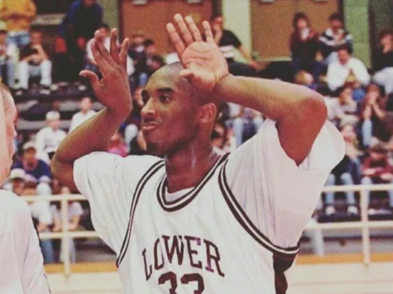 Lower Merion High shooting guard Kobe Bryant