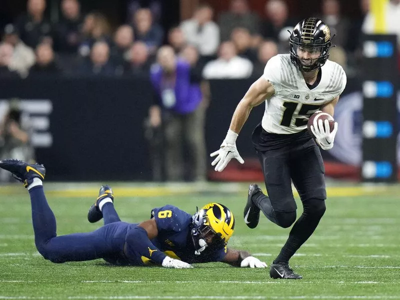 Purdue wide receiver Charlie Jones