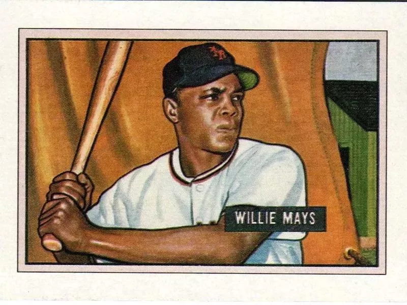 Willie Mays rookie card