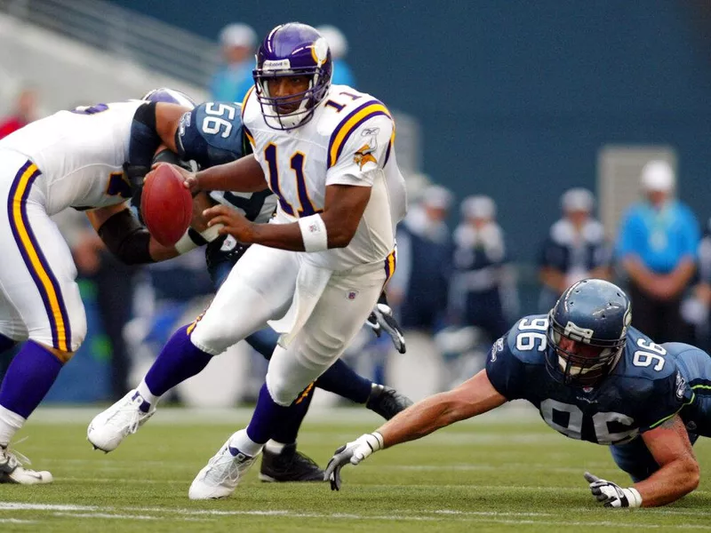 Minnesota Vikings quarterback Daunte Culpepper