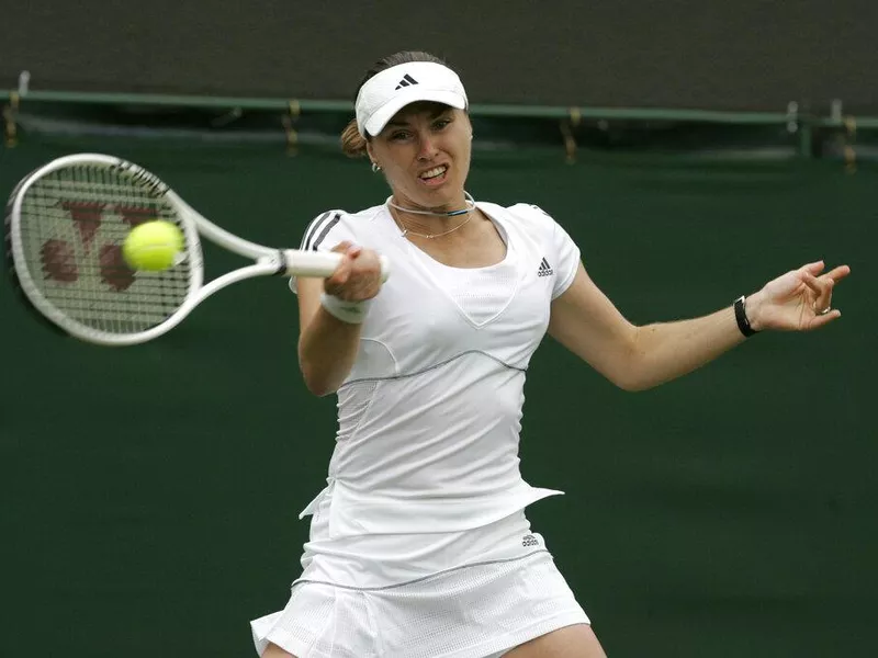 Martina Hingis at wimbledon