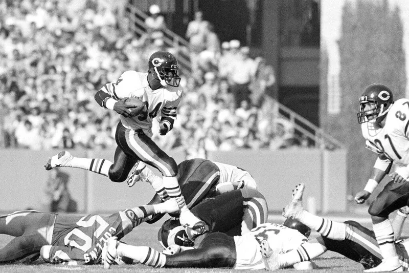 Chicago Bears running back Walter Payton