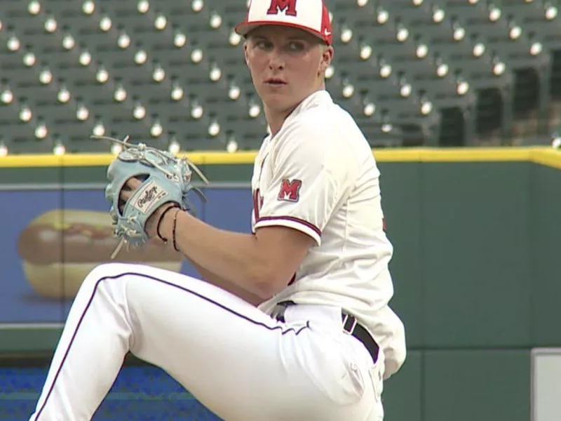 St. Mary's Prep pitcher Brock Porter